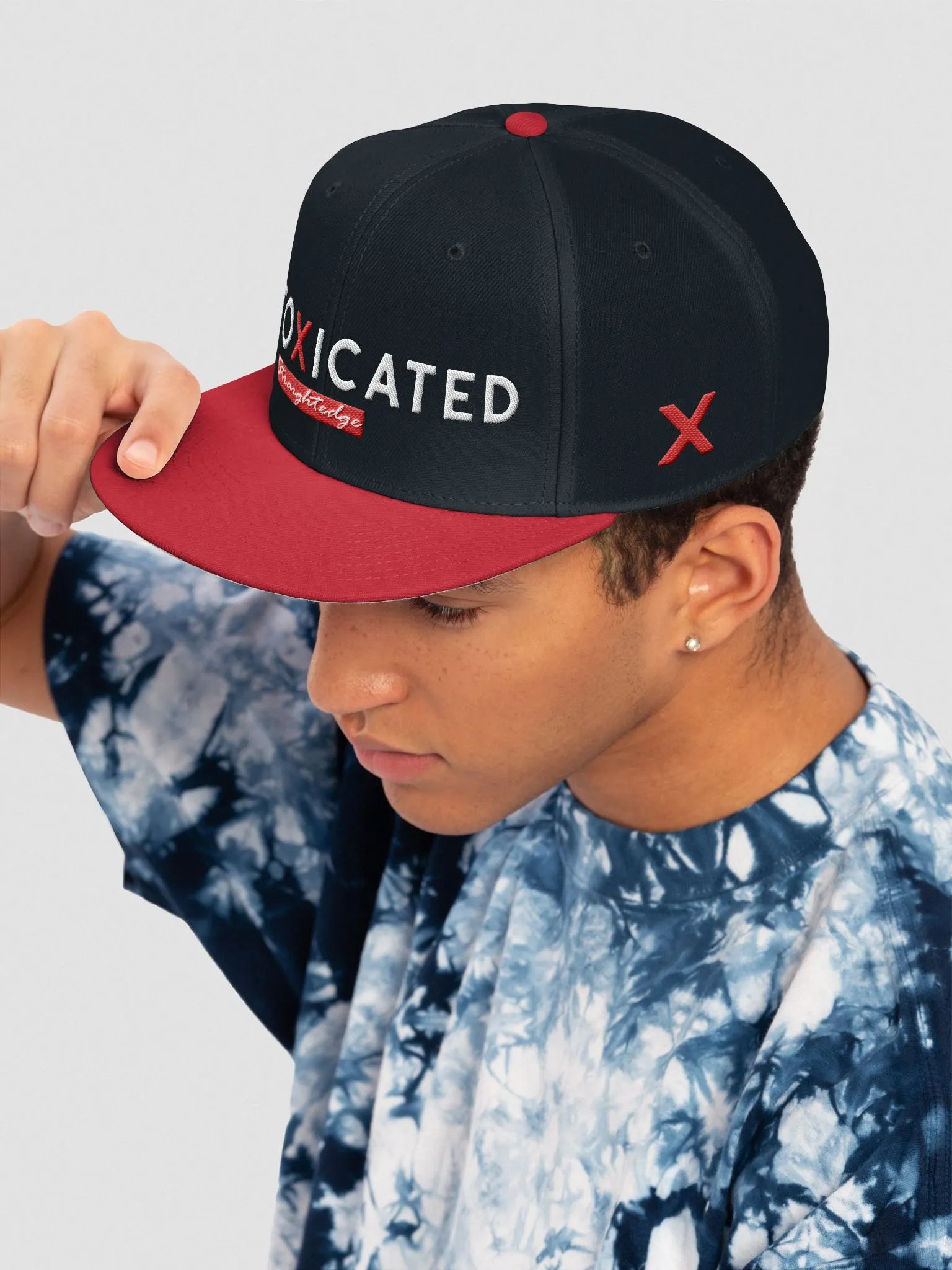 Untoxicated + Straightedge Snapback Hat product image (3)