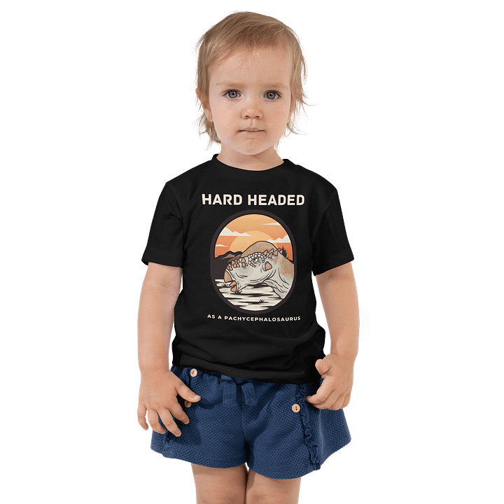 Hard Headed As A Pachycephalosaurus - Funny Dinosaur Shirt product image (1)