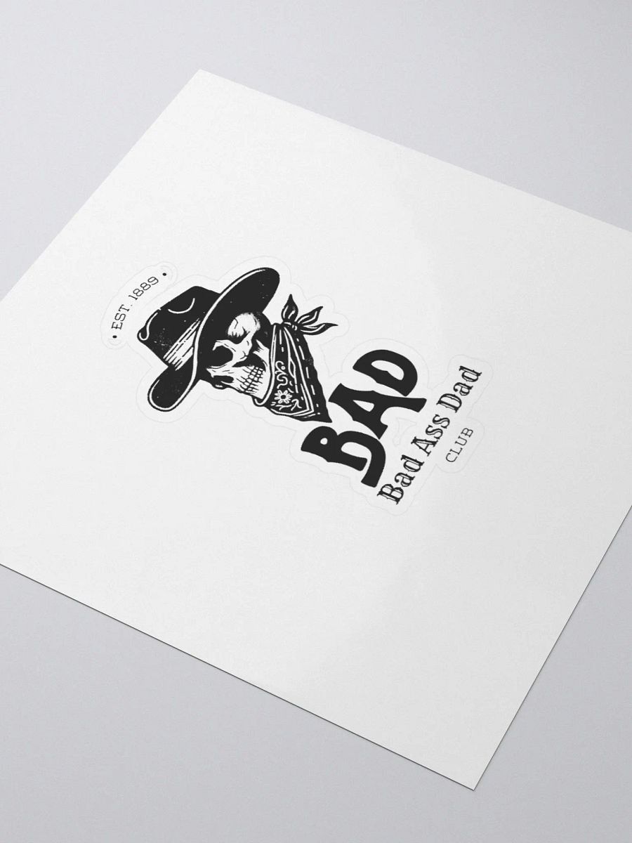 BAD (Bad Ass Dad) Sticker product image (9)