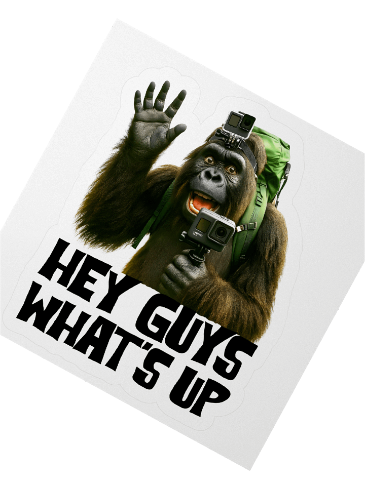 Viral Bigfoot Vlog Sticker product image (6)