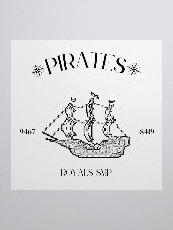 Royals SMP Pirates Sticker product image (1)