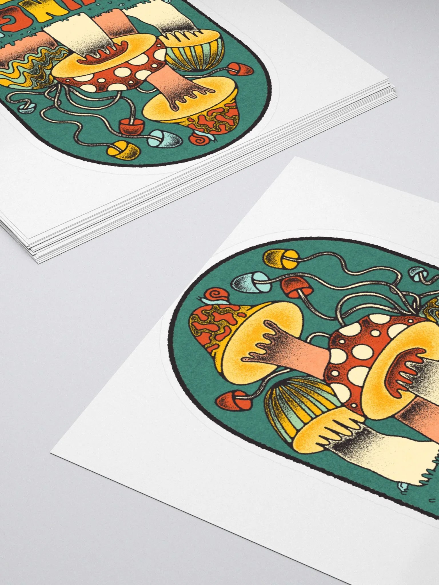 Fungi Fridays (new version) sticker product image (4)