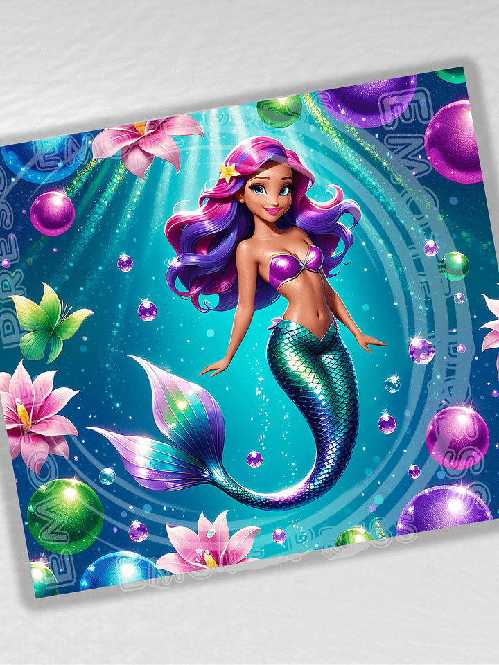 Mermaid Princess 20 oz Stainless Steel Tumbler - V3 product image (2)