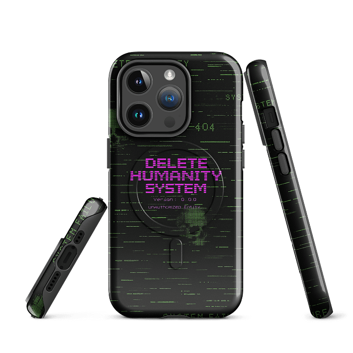 Delete Humanity iPhone Case 4 product image (3)