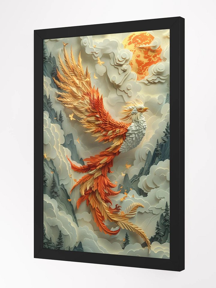 Radiant Rise from Ashes - Framed Prints to Elevate Your Living Space Aesthetics product image (2)