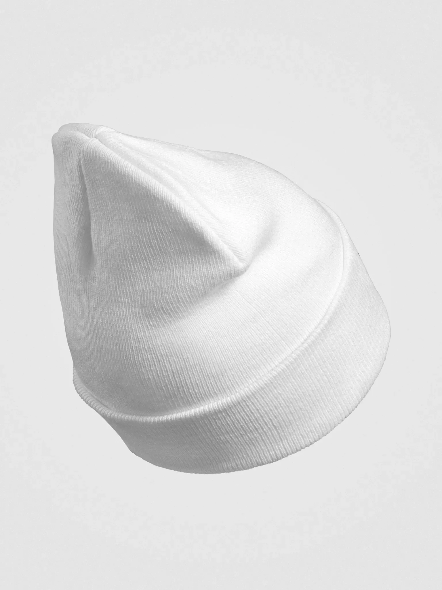 Knit Beanie with Black Logotype product image (4)