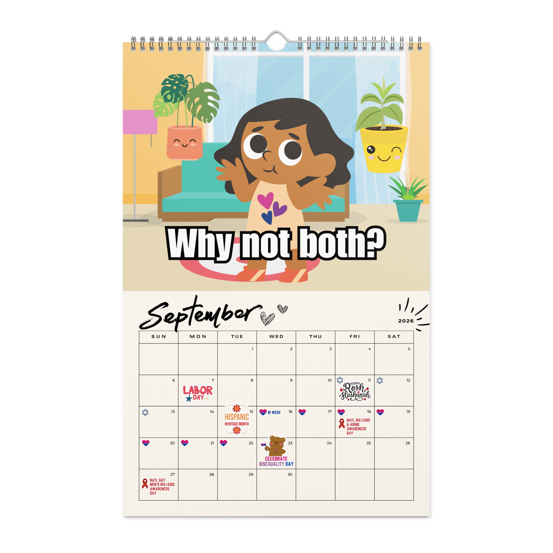 2026 LGBTQ+ Pride & Cultural Celebration Calendar product image (9)