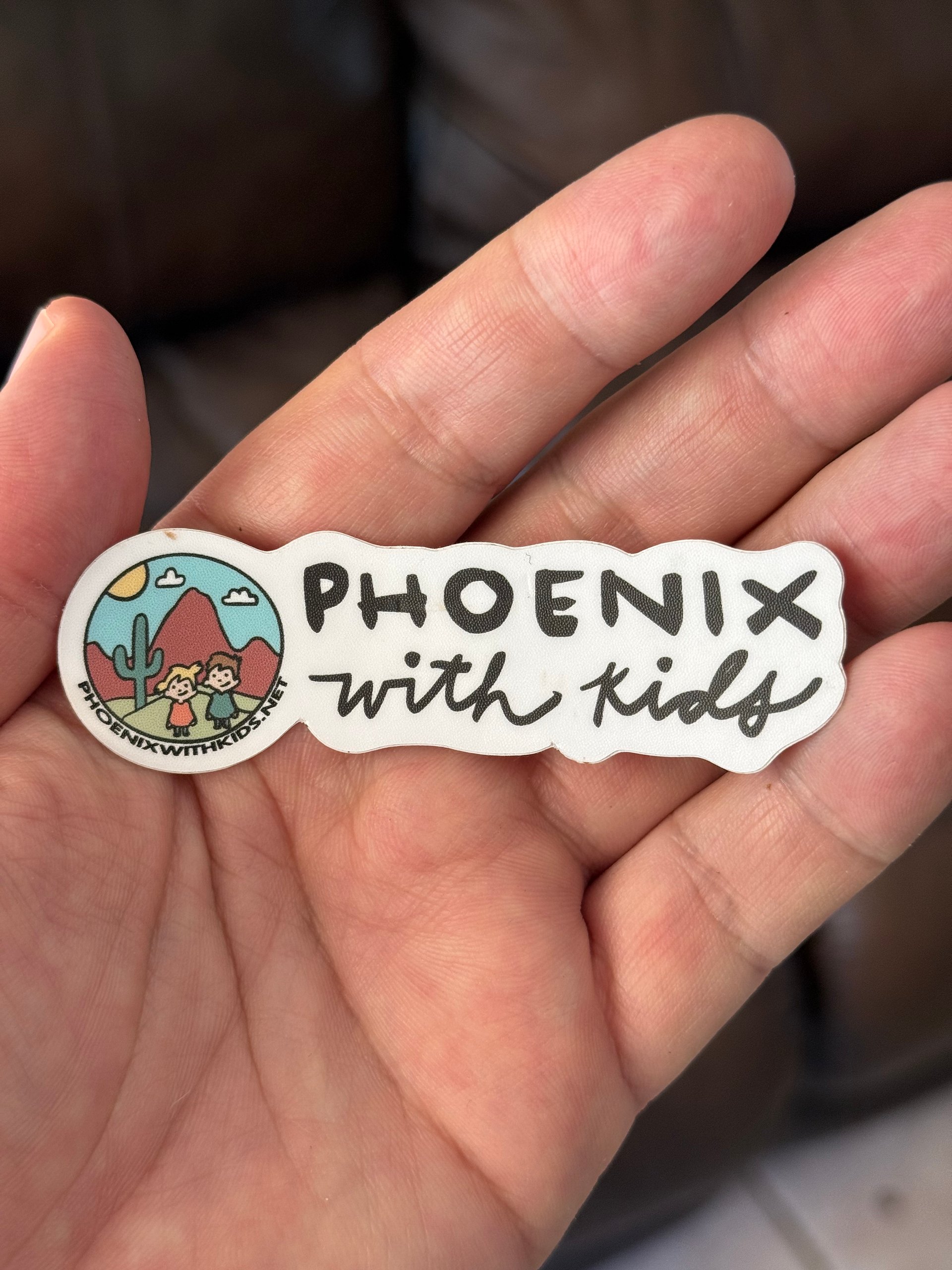 Phoenix With Kids Stickers and Magnet product image (7)