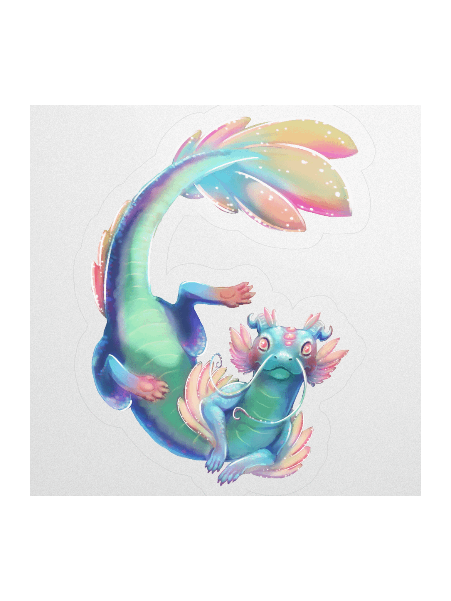 Water Dragon Sticker product image (1)