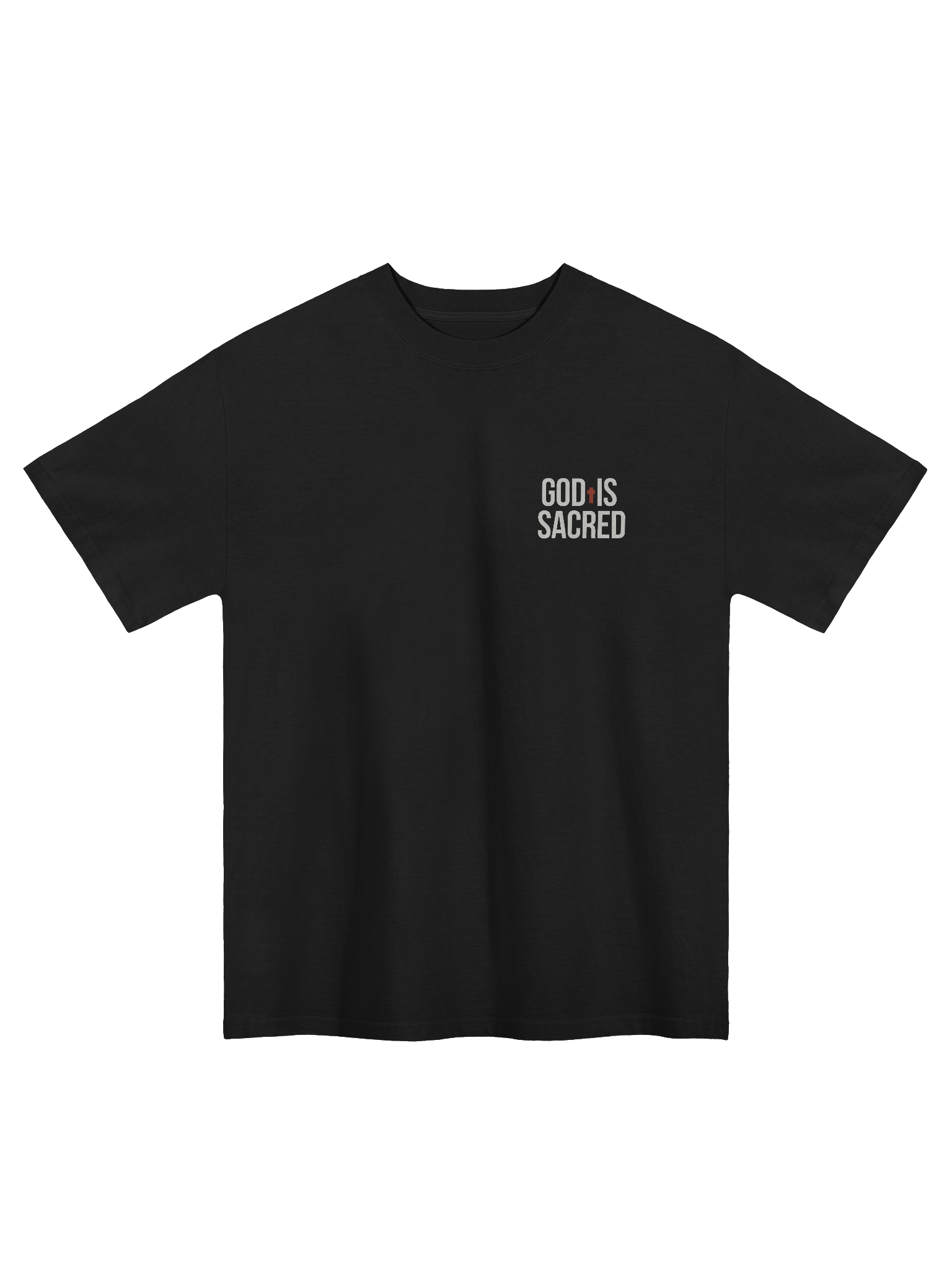 GOD IS SACRED OVERSIZE TEE (Dark) product image (1)