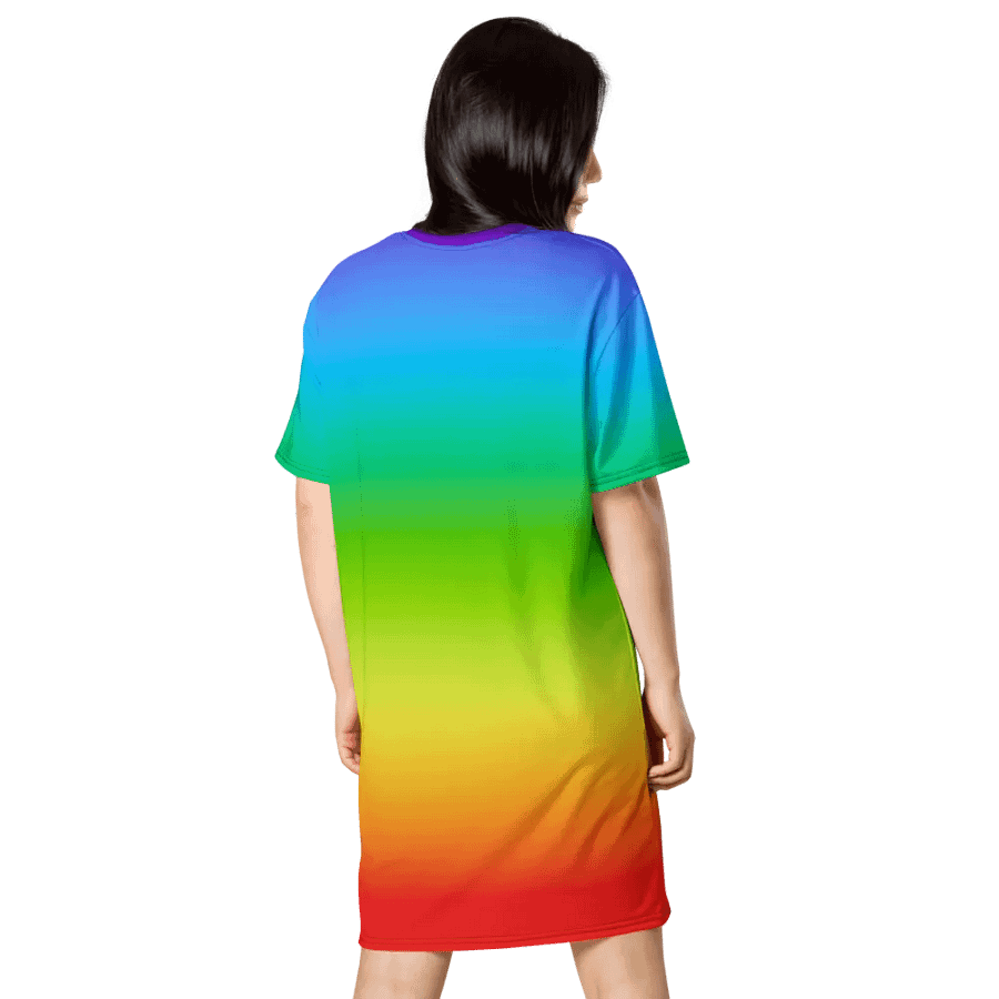 Rainbow T-Shirt Dress product image (3)