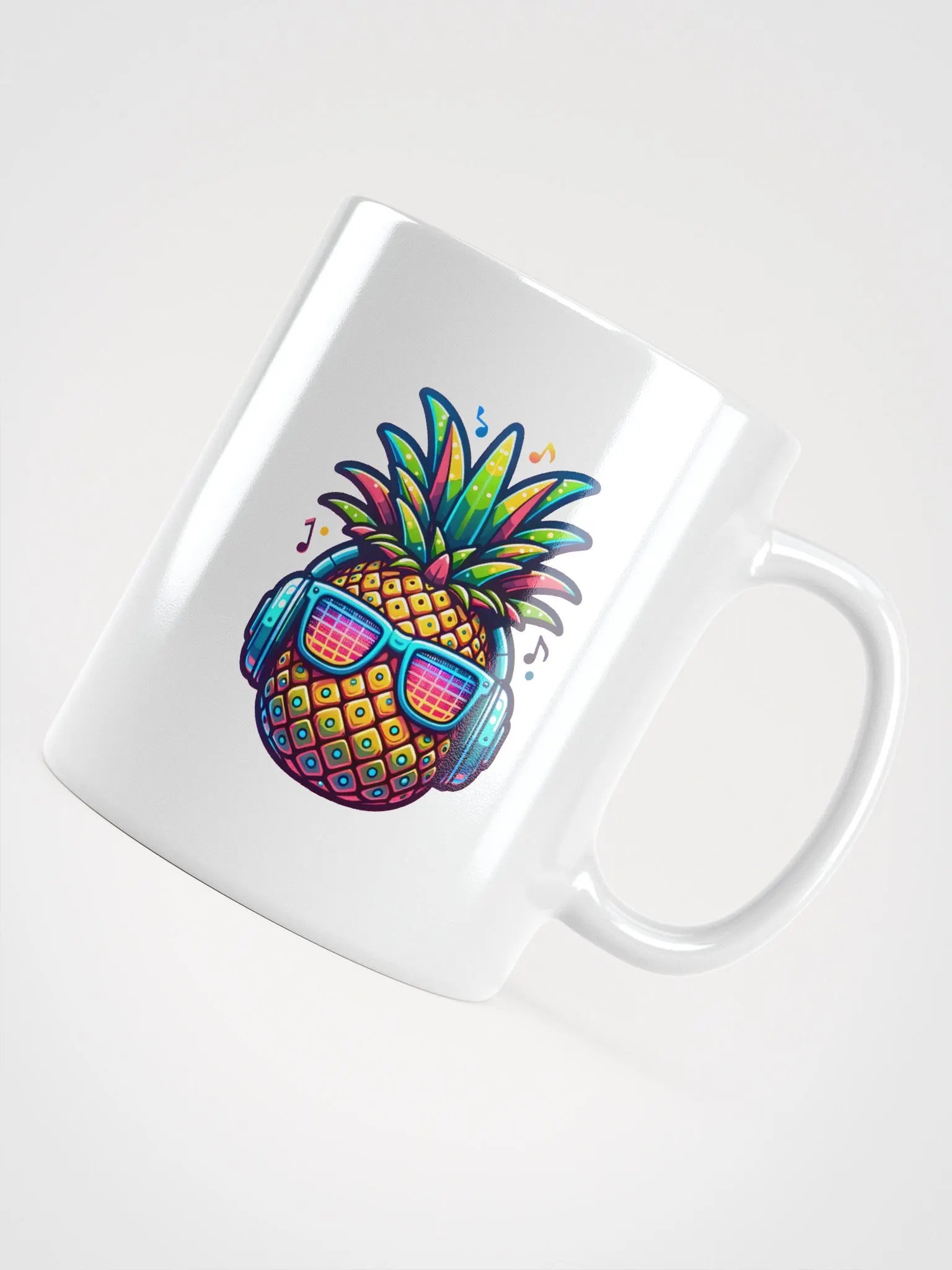 Raver Pineapple with Headphones Mug product image (10)
