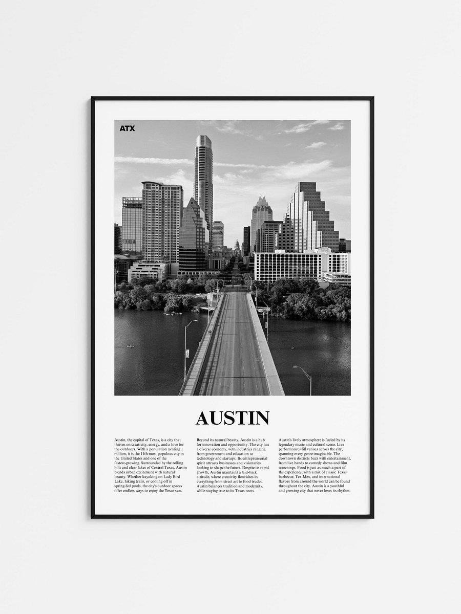 Austin 02 Newspaper Poster product image (1)