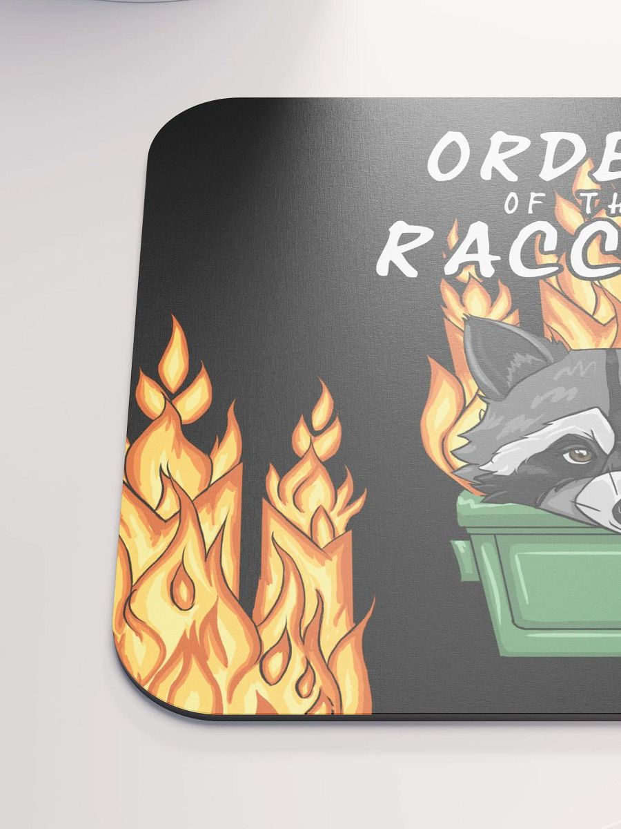 Raccoon Order Mousepad - Darkmode product image (6)