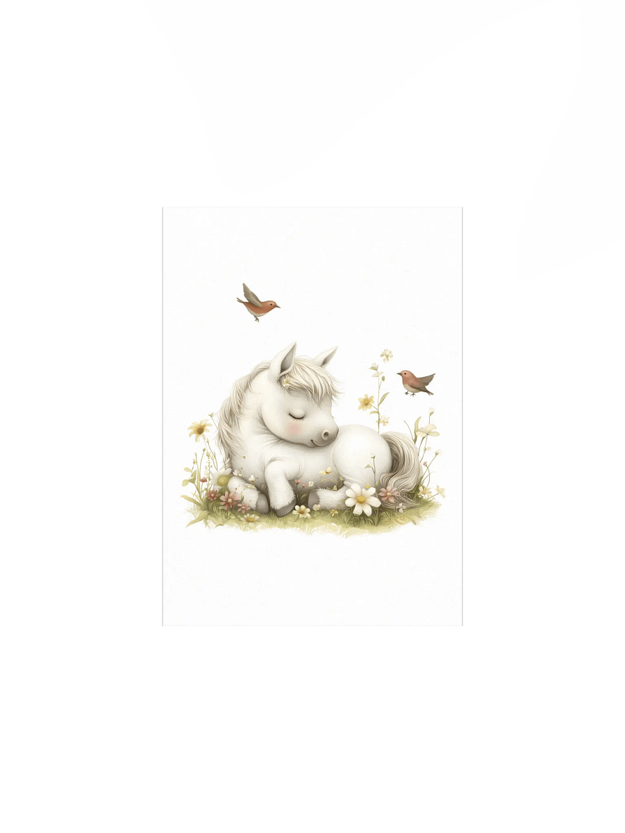 Cute Horse Farm Animal Nursery Prints product image (4)