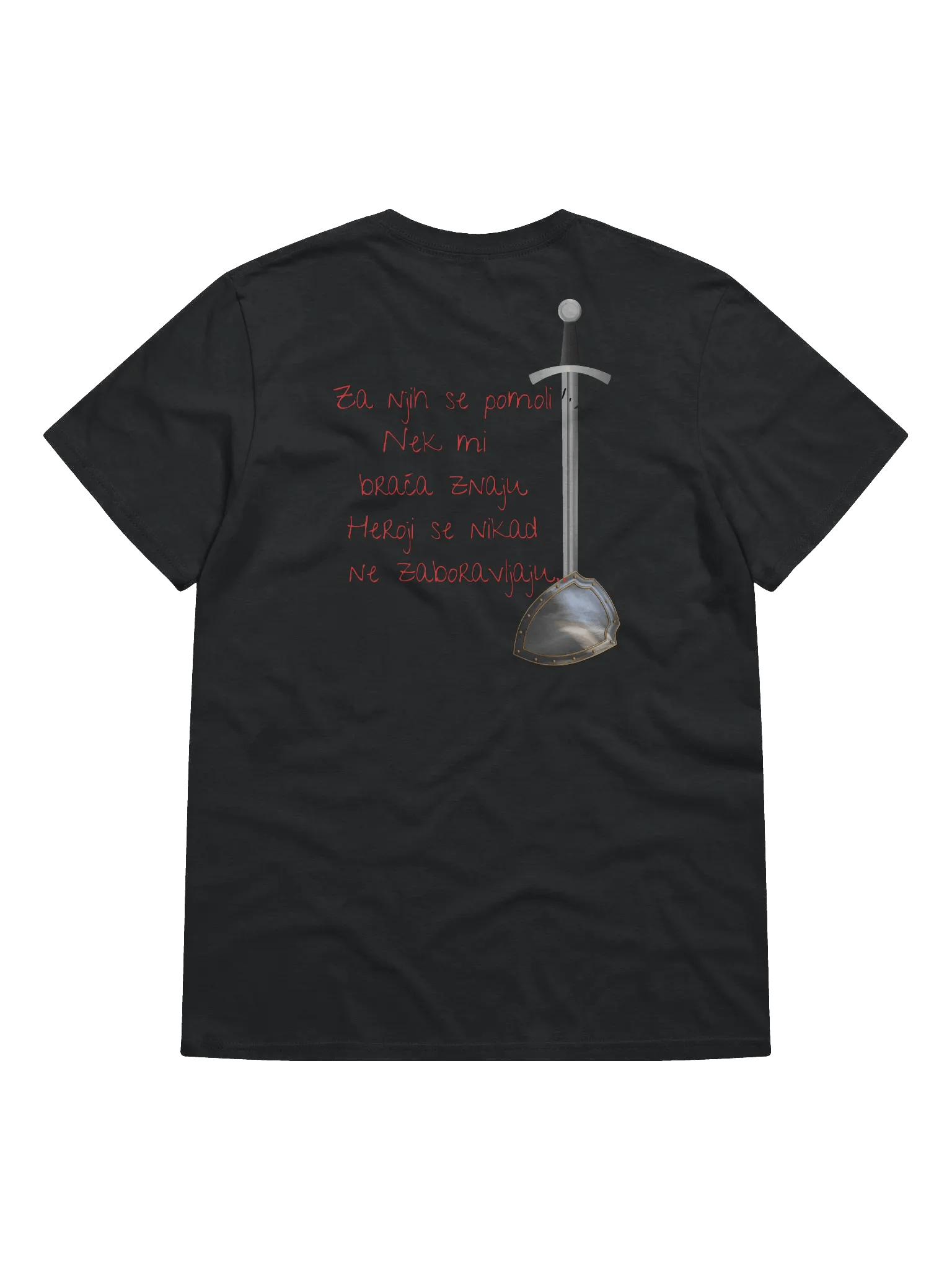 Memorial Crest Military Heroji se nikad ne zaboravljaju T-Shirt product image (5)