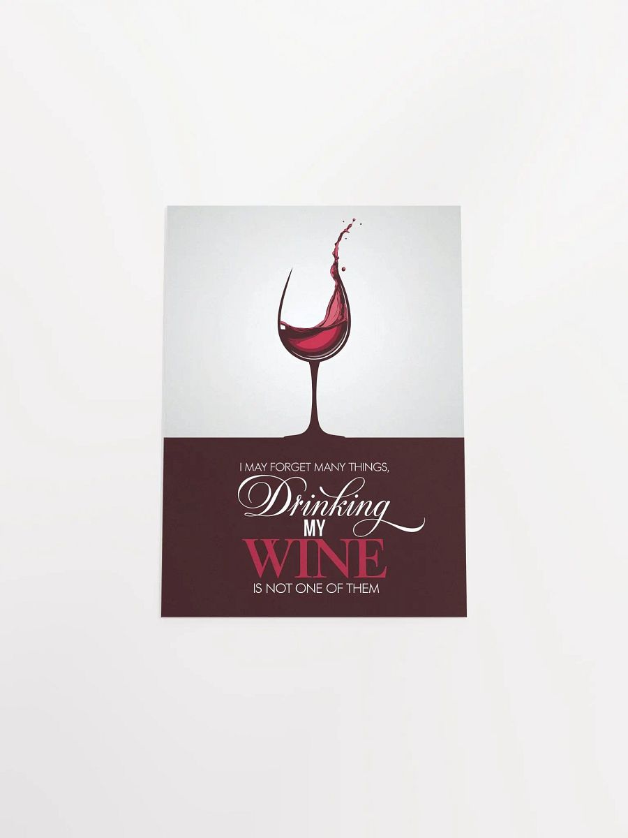 Wine Lovers Poster - Funny Wine Quote for Wine Bar Ideas at Home product image (4)