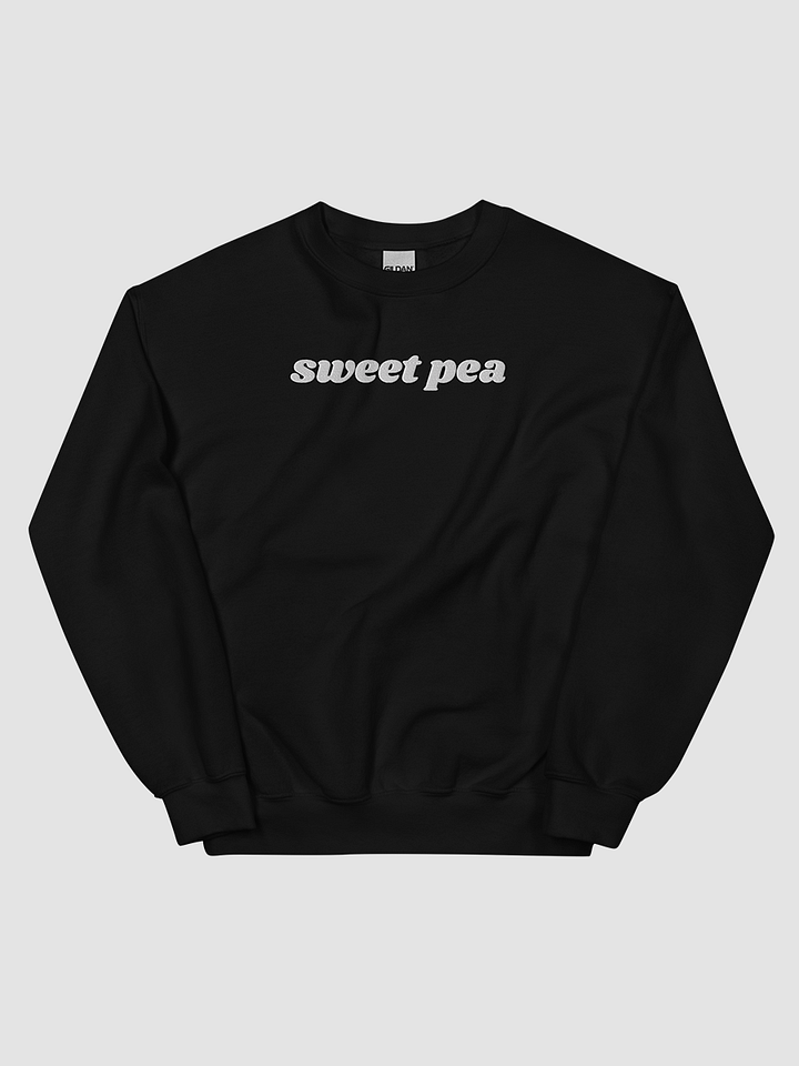 Embroidered Sweet Pea Sweatshirt product image (1)