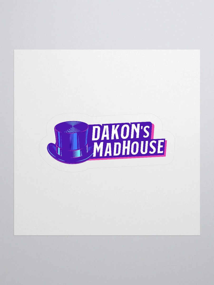 Dakon's Madhouse Bumper Sticker product image (1)