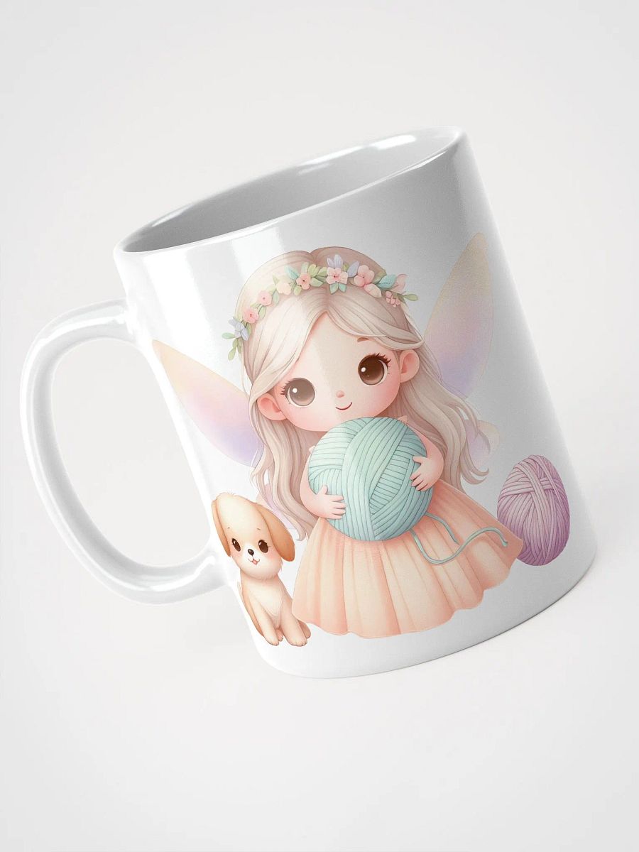 Cute Yarn Lover Mug 11oz 15oz Mug Cup for Yarn Lover Crochet Addict Knitting Lover product image (3)