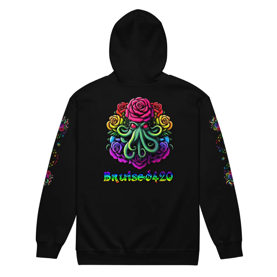 PRIDE Cthulhu Royalty Hoodie Zip-Up (Lots of Colors!) (Up to 5xl!) product image (49)
