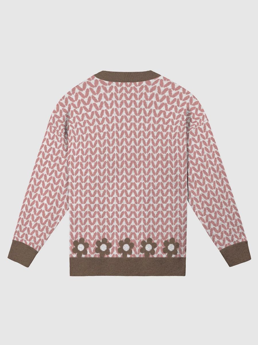 Cozy Jacquard Knit Crewneck Sweater product image (6)
