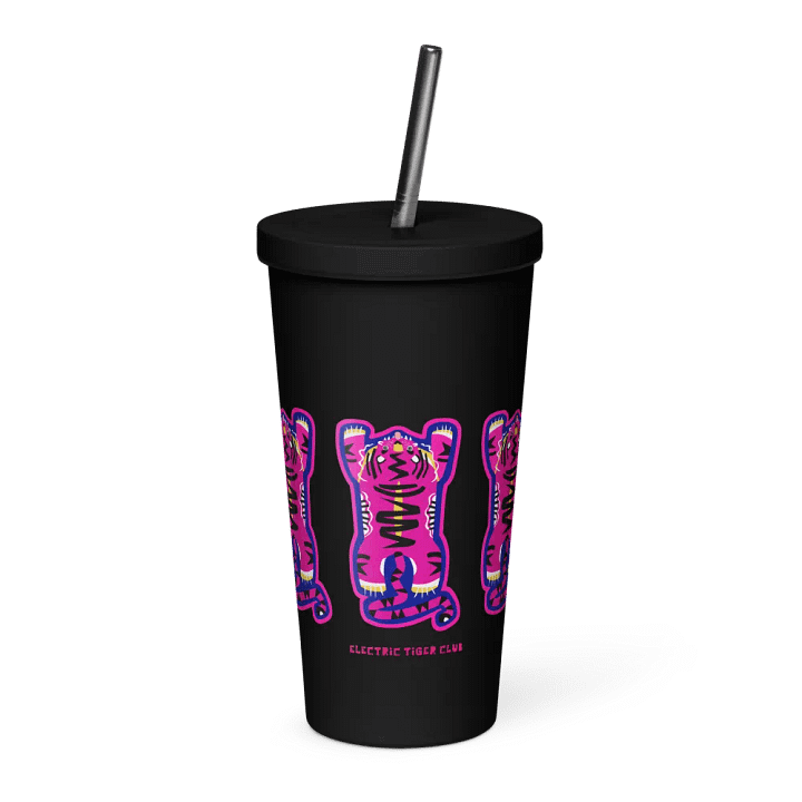 Pink Electric Tiger - Insulated Tumbler product image (2)