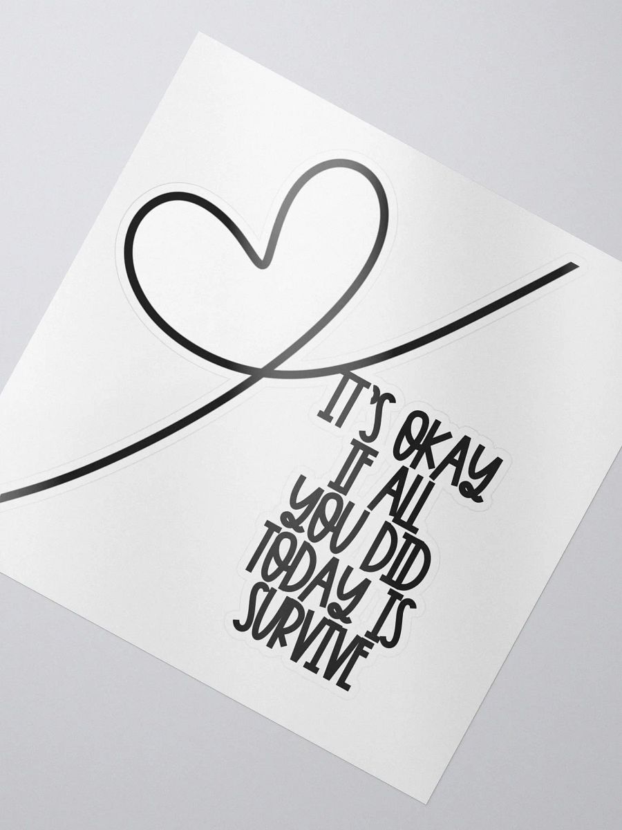 Survive Kiss-Cut Sticker product image (2)