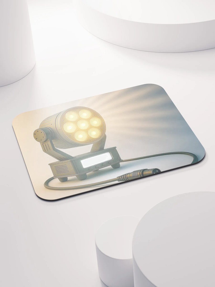 Theatrically Jerry: "Amber Ray's" Moving Head Wash Light Mouse Pad product image (4)