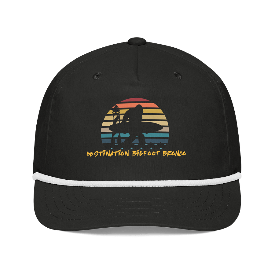 Destination Bigfoot Bronco Classic Logo Rope Hat (Multiple Color Options) product image (1)