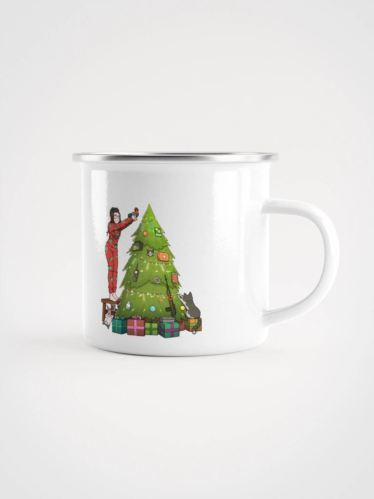 Christmas Edition Enamel Mug product image (1)