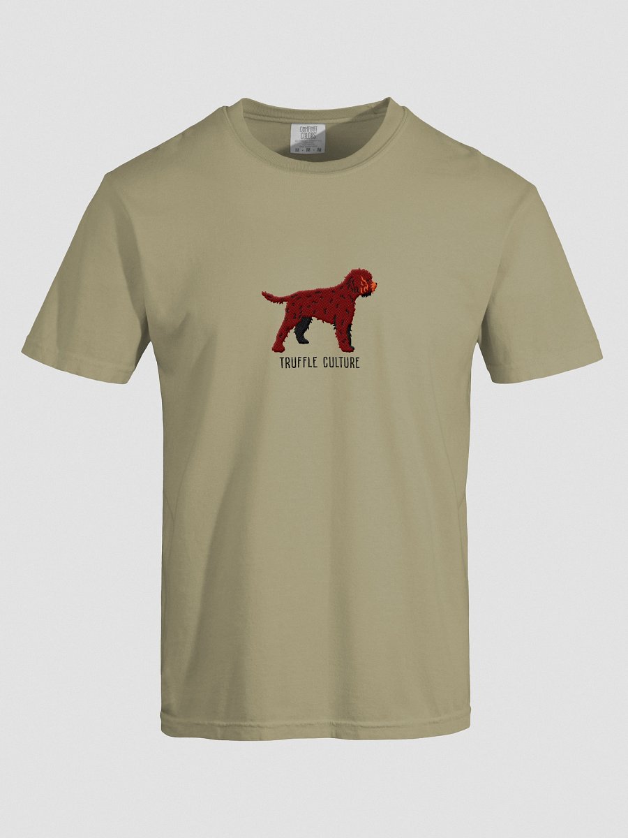 Truffle Culture T-Shirt(Embroidered) of a Lagotto Romagnolo(Liver) product image (7)