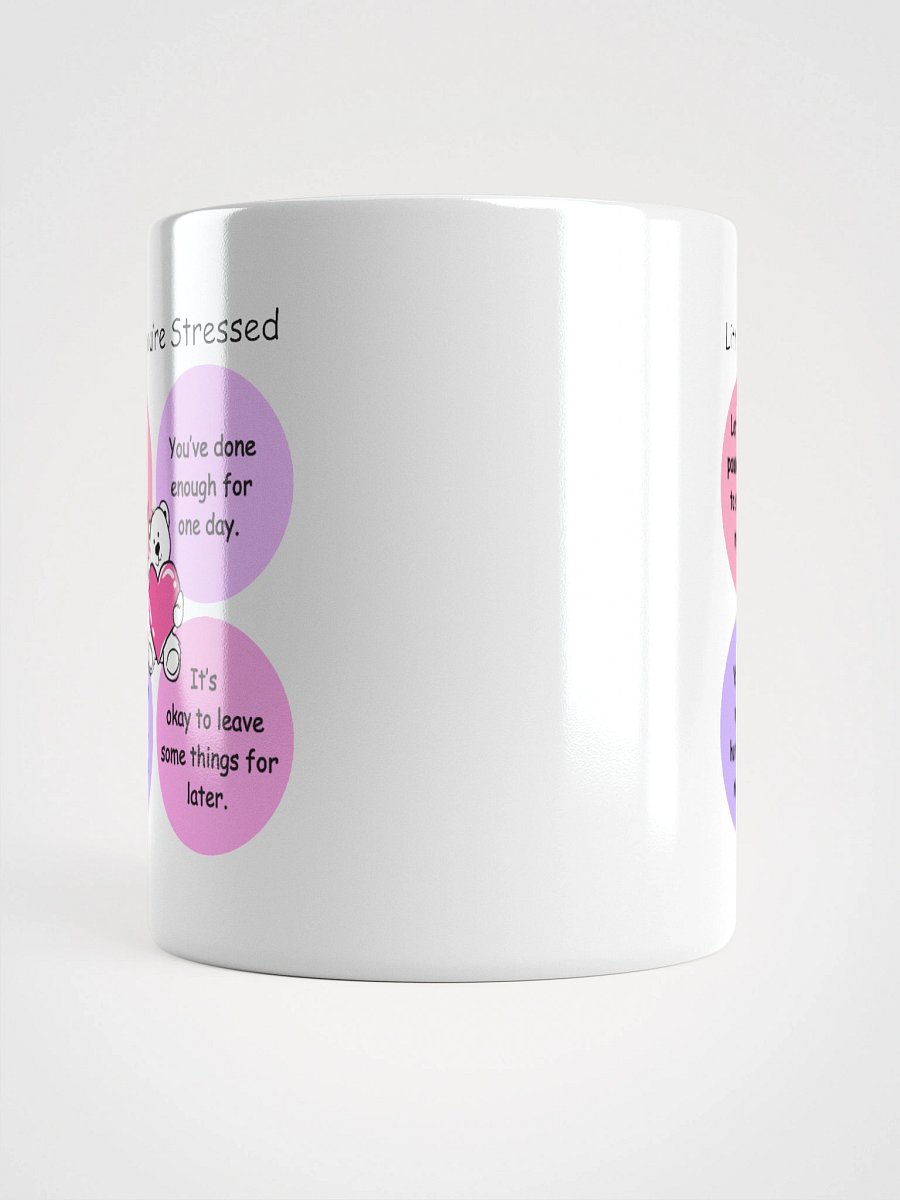 Mental Health & Self Care Gift, Inspirational Mug for Stress Relief product image (17)