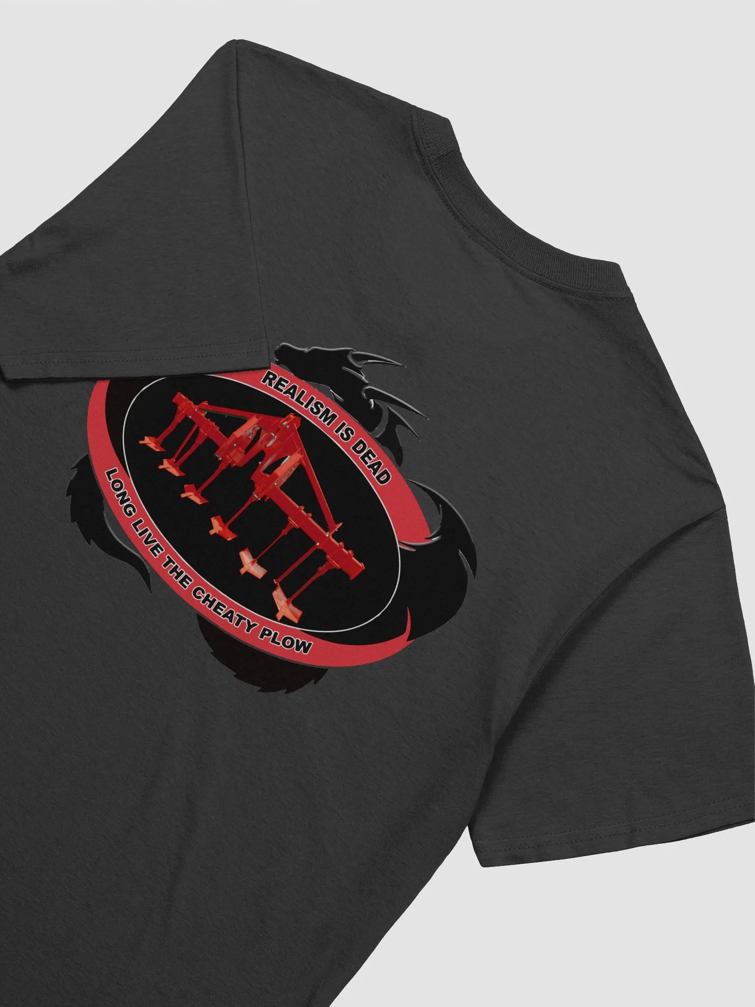 Realism is dead rear print T Shirt product image (4)