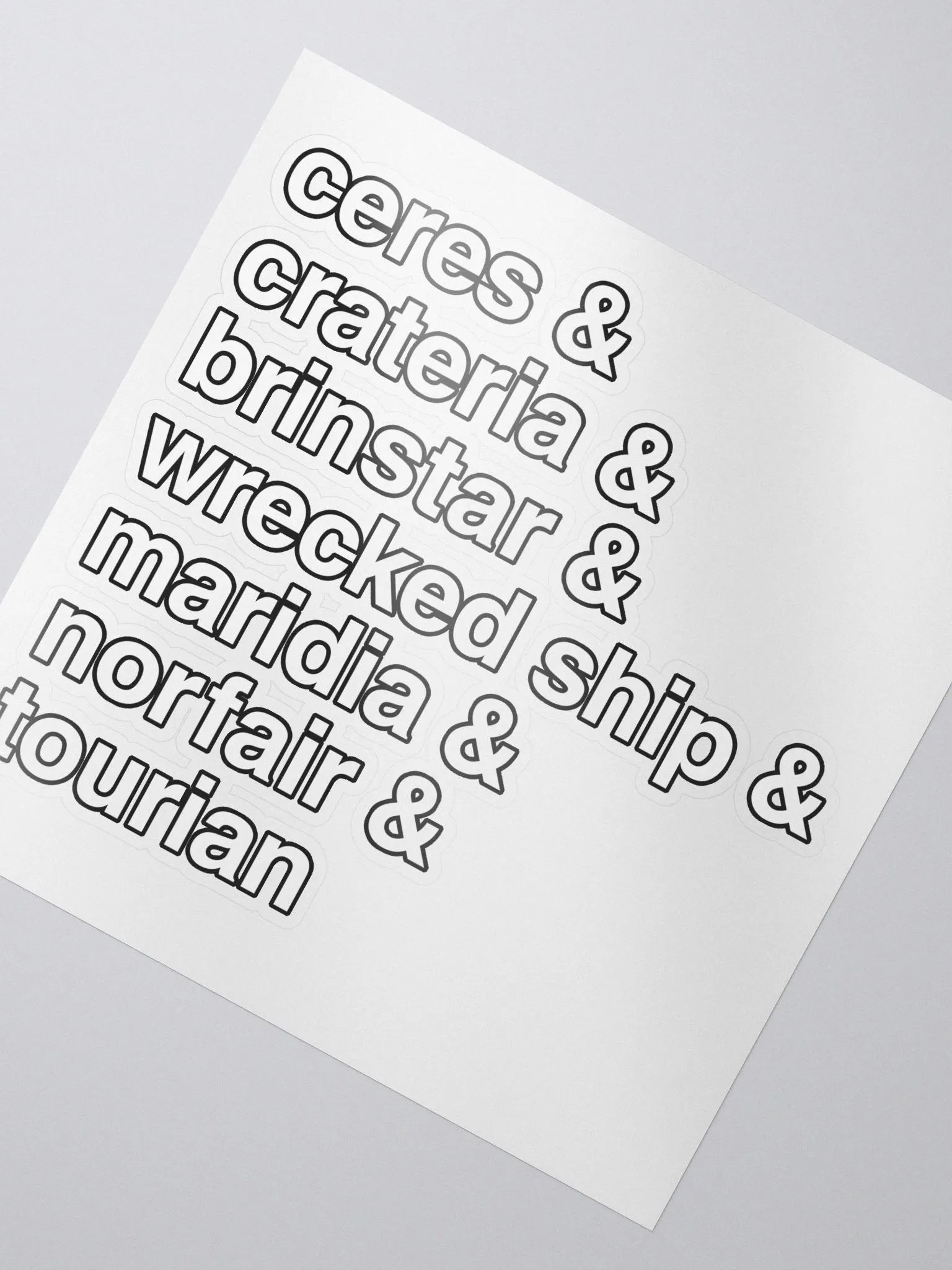 Areas& (Sticker) product image (2)