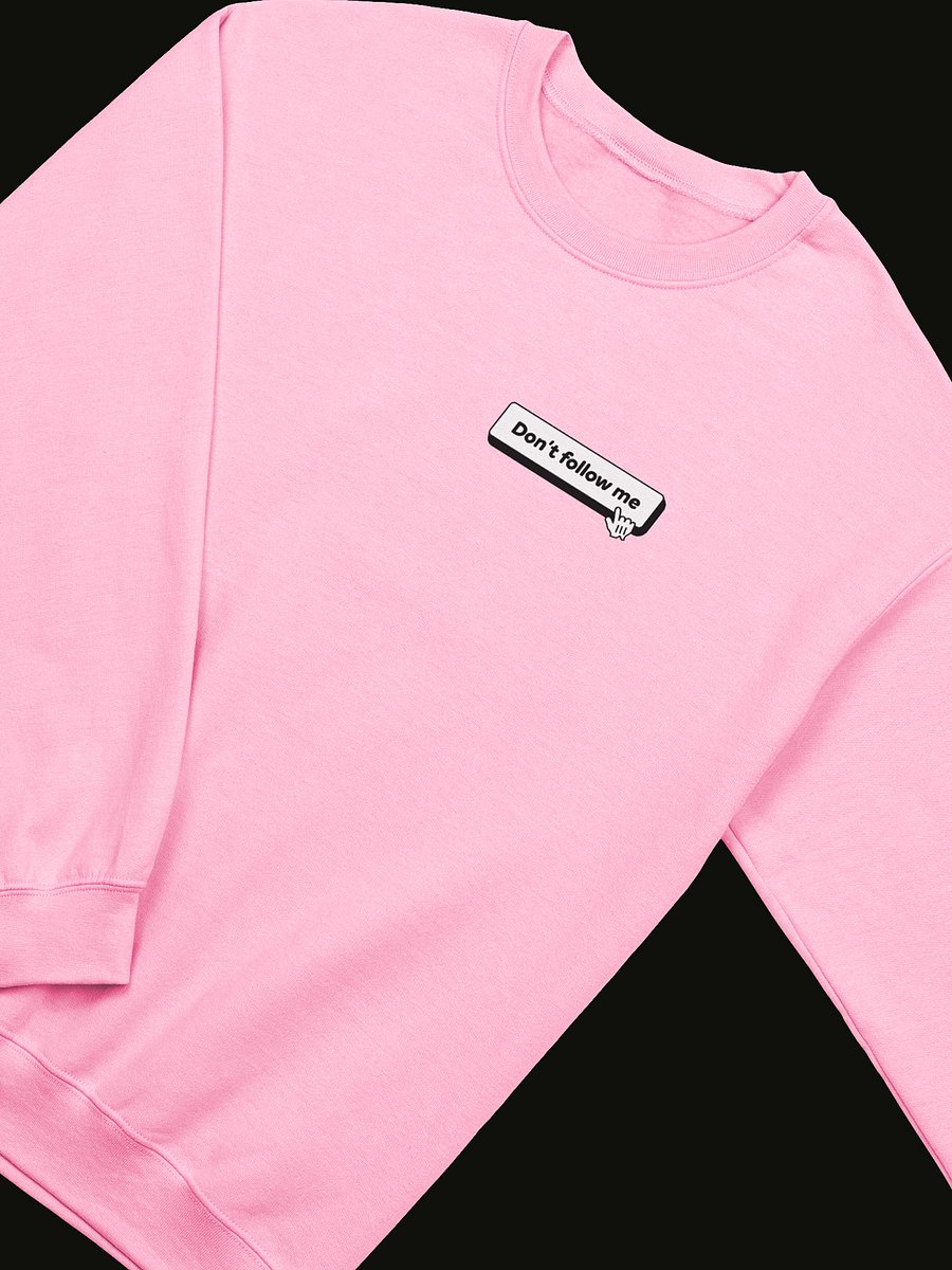 Don't Follow Me Crewneck [G1800] product image (2)