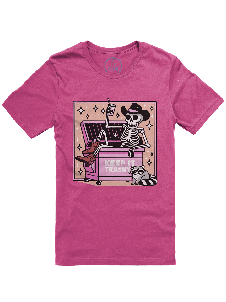 Keep It Trashy T-Shirt (Peach/Pink) product image (1)