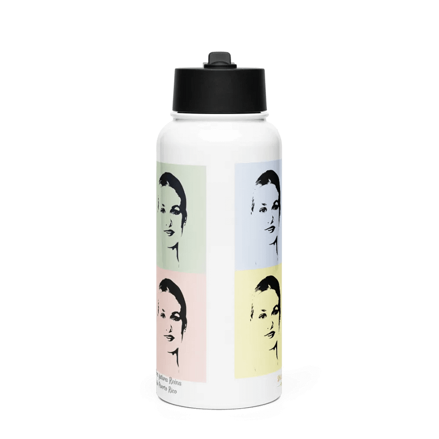 Botella deportiva - (diseño pop) Dios bendiga a nuestra futura Reina product image (3)