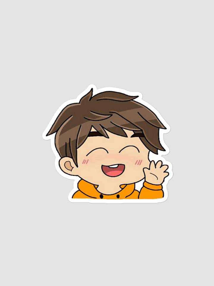 Waving Twitch Emote Sticker! product image (1)