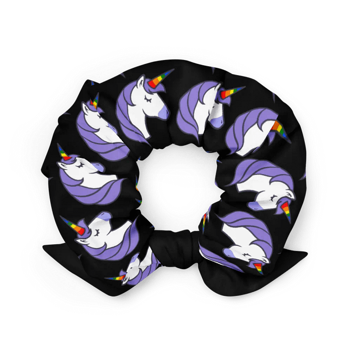 Rainbow Unicorn Dreams All-Over Print Scrunchie product image (2)