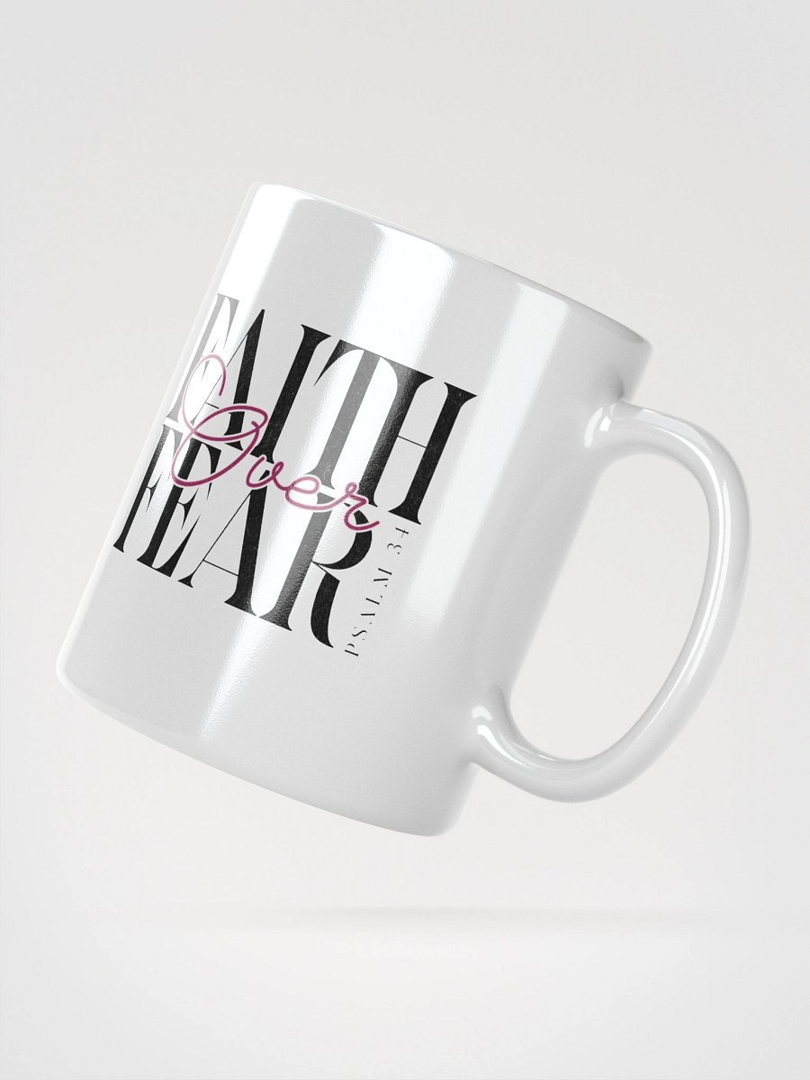Faith Over Fear Positivity Mug product image (4)