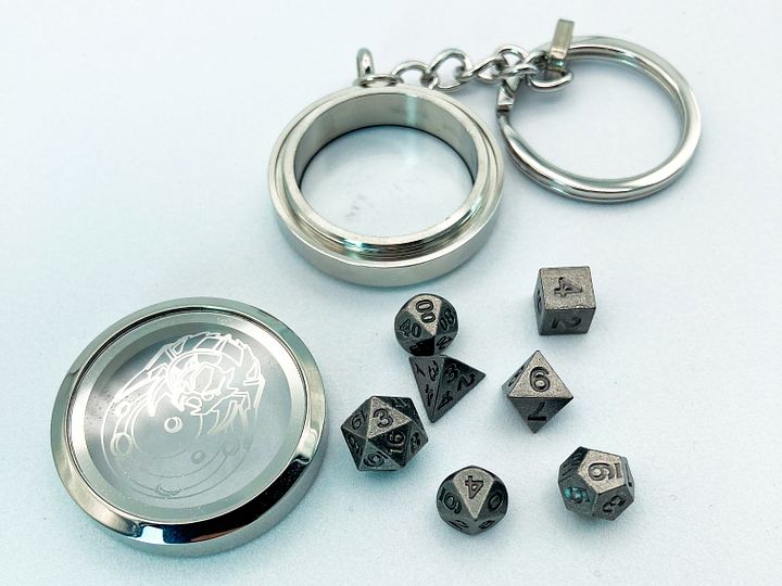 DnD Mini Dice Keychain product image (2)