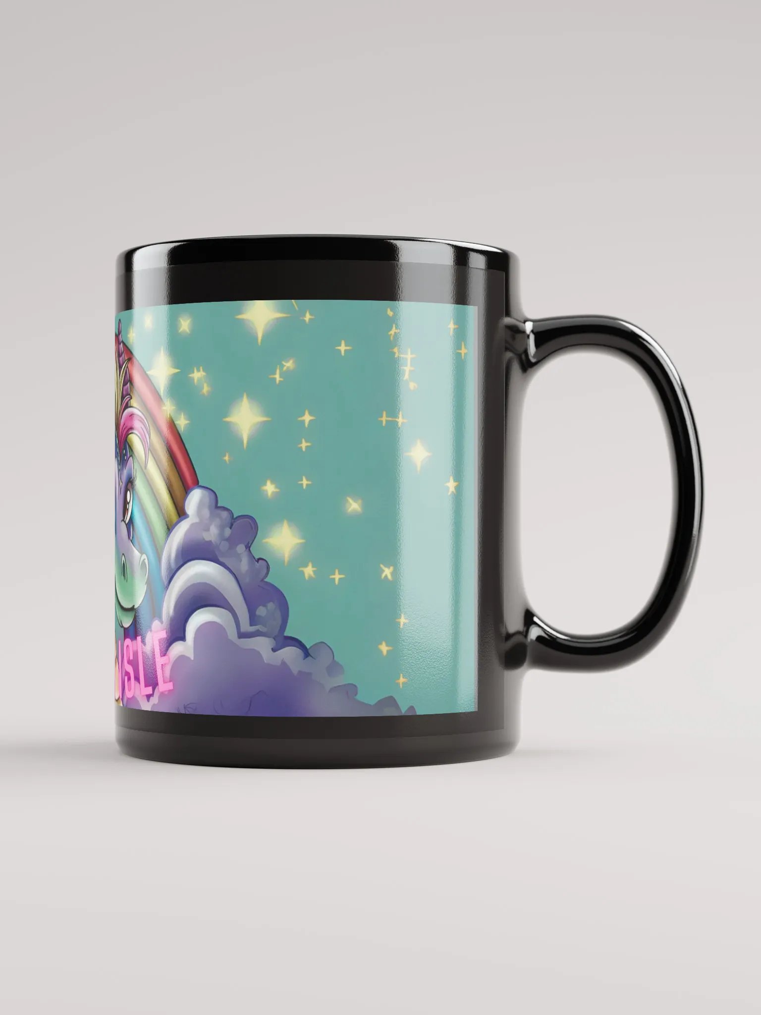 Dragon Isle Coffee mug featuring artist Nina Bolen in black product image (2)