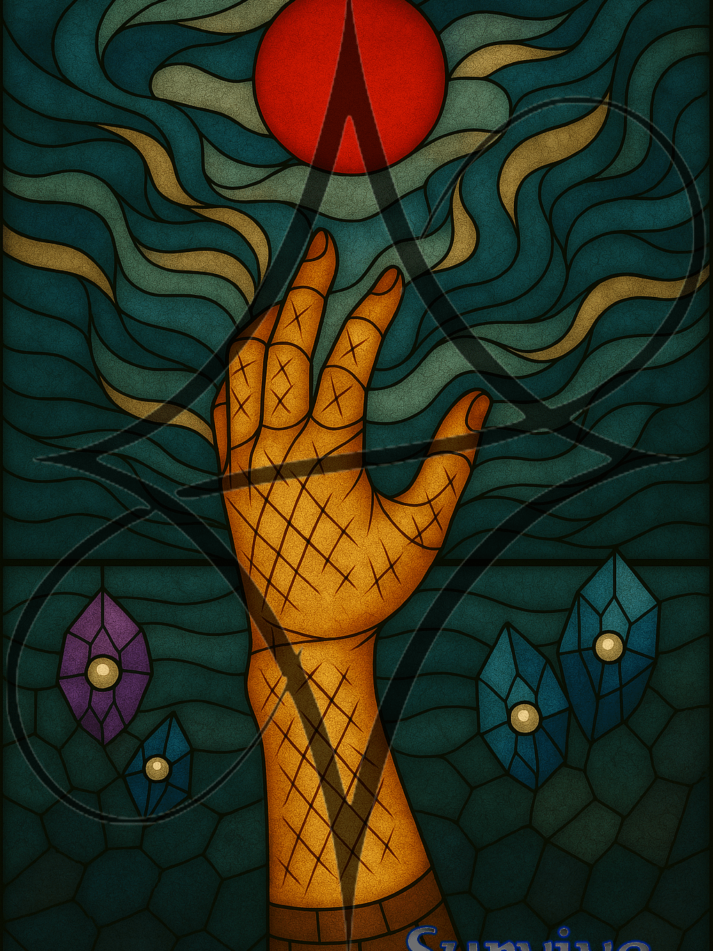 Between Realms Inspired Art - Survive... product image (1)