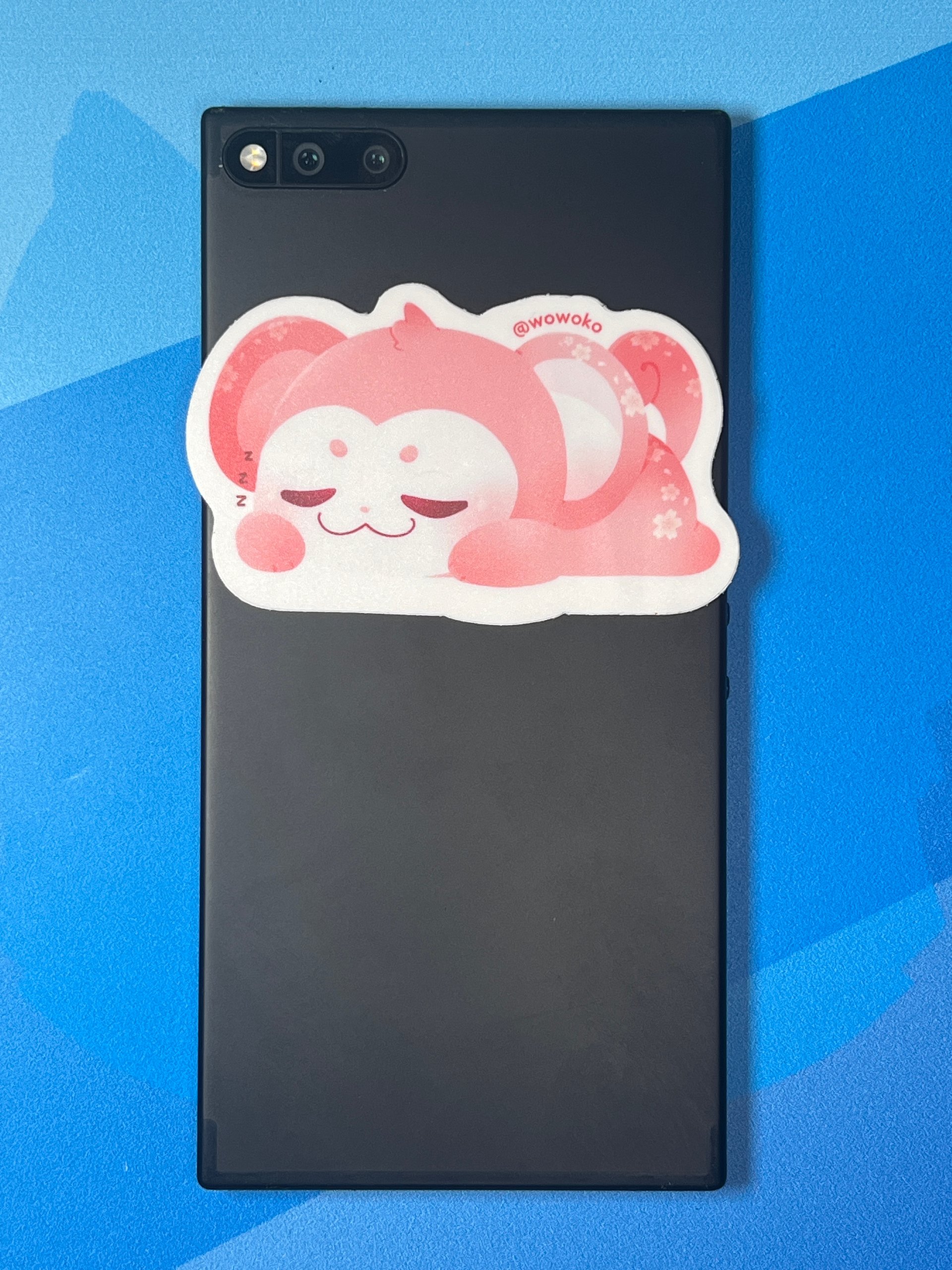 Sleepy Zodiac Animal - Monkey - Sticker product image (2)