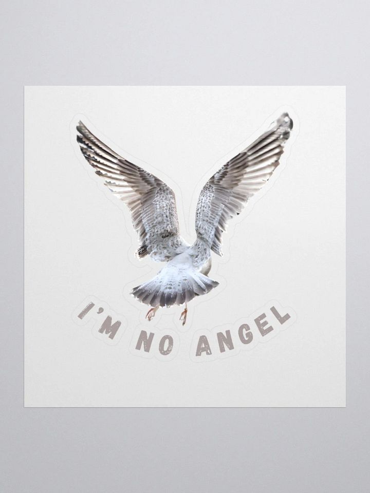 I'm No Angel Seagull Kiss Cut Stickers product image (1)
