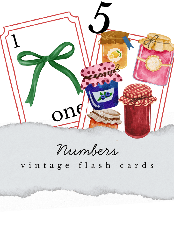 Watercolor Vintage 123's product image (1)