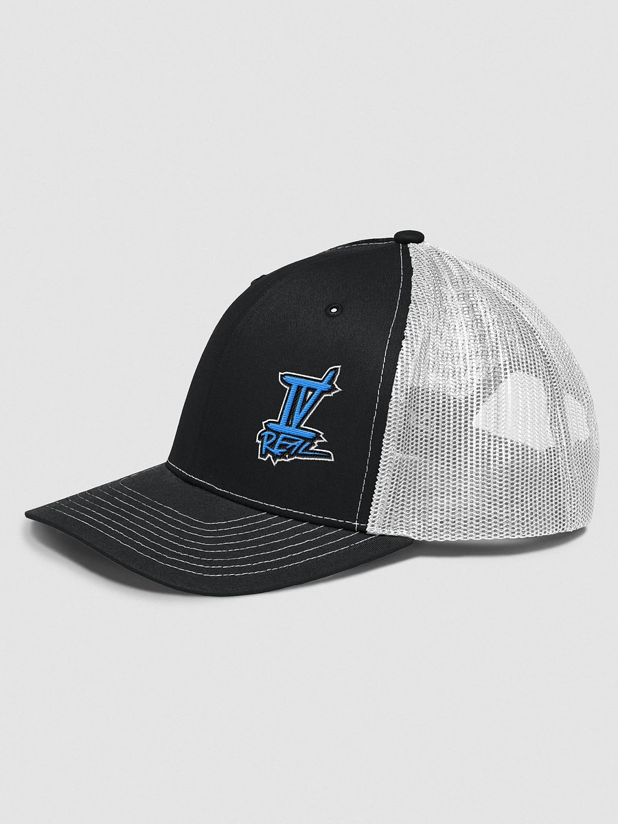 IVREAL Trucker Hat Blue Embroidered Logo product image (10)