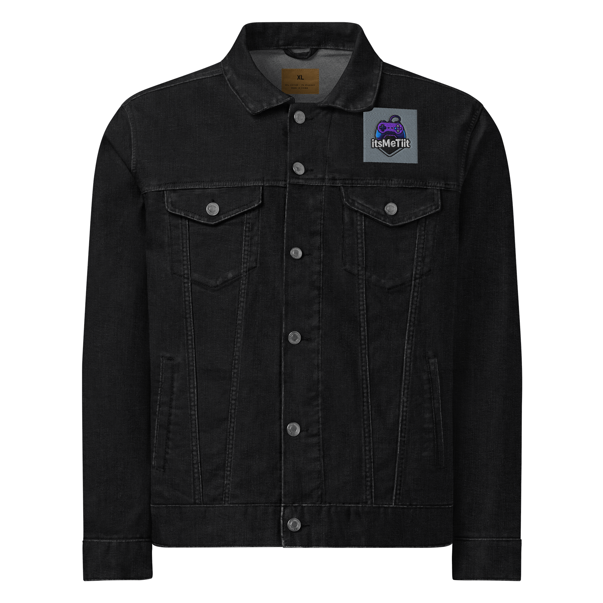 Gamer Chic Denim Jacket product image (1)