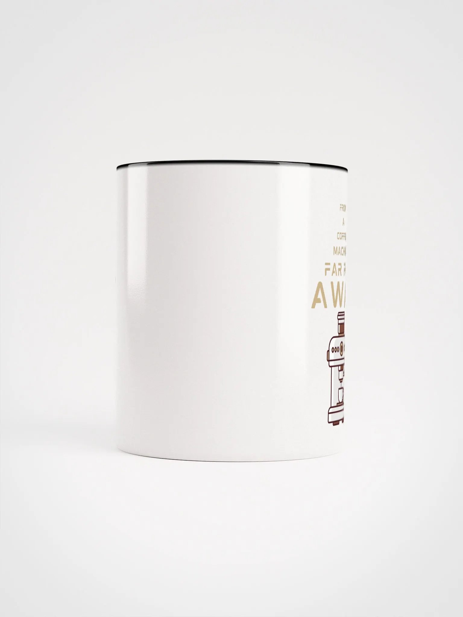 Sci -Fi inspired FAR FAR AWAY COFFEE MACHINE Ceramic Mug product image (67)